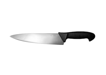 METRO PROFESSIONAL Cuchillo de cocinero Anti-Slip Knives, acero inoxidable, 25 cm, negro