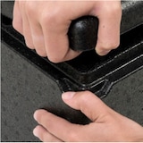 thumbnail of Contenitore isotermico 105L in polipropilene nero EPP/PPE per il trasporto di contenitori 60 x 40cm - Apertura superiore - T°C da -40°C a +100°C