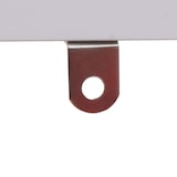 thumbnail of Standregal HWC-K82, Badregal Waschmaschinen-Regal Leiterregal, Industrial Metall Holz 155x64x25cm ~ Marmor-Optik weiß