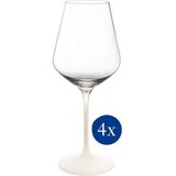 thumbnail of Villeroy & Boch Manufacture Rock Blanc Glass Rotweinglas Set 4tlg. je 470ml