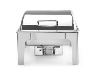 Chafing Dish Hendi em alto brilho com 6 litros e travão de fricção