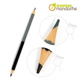 thumbnail of Avenue Mandarine 12x Dose mit 12 Buntstiften mit Doppelspitze - Mehrfarbig CC032O