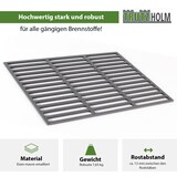 thumbnail of Grillrost 60x40cm rechteckig emailliert Rost Grillgitter Gusseisen Grillplatte