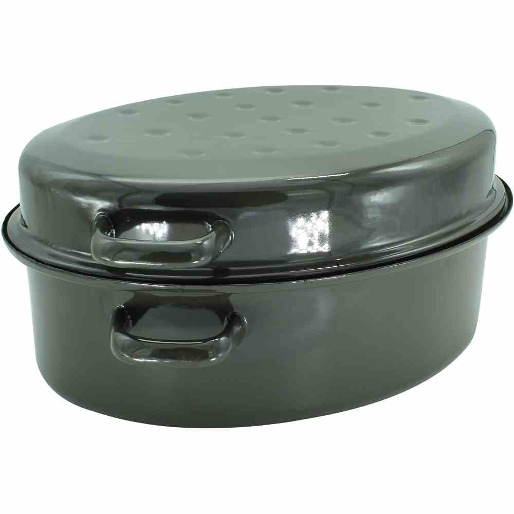 KRÜGER Ganzenbraadpan geëmailleerd 38 cm