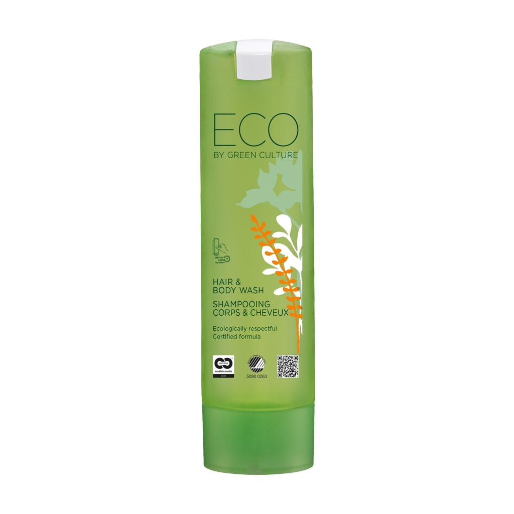 Eco by Green Culture 300ml Shampoo Hair & Body im Dosierflacon Smart Care System (30 X 300ml)