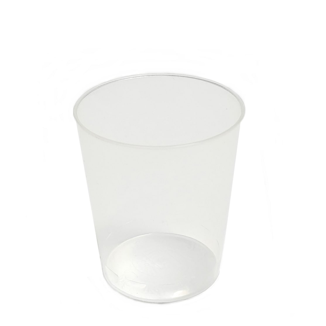 250 MEHRWEG Schnapsbecher 2cl Plastik transparent unzerbrechlich