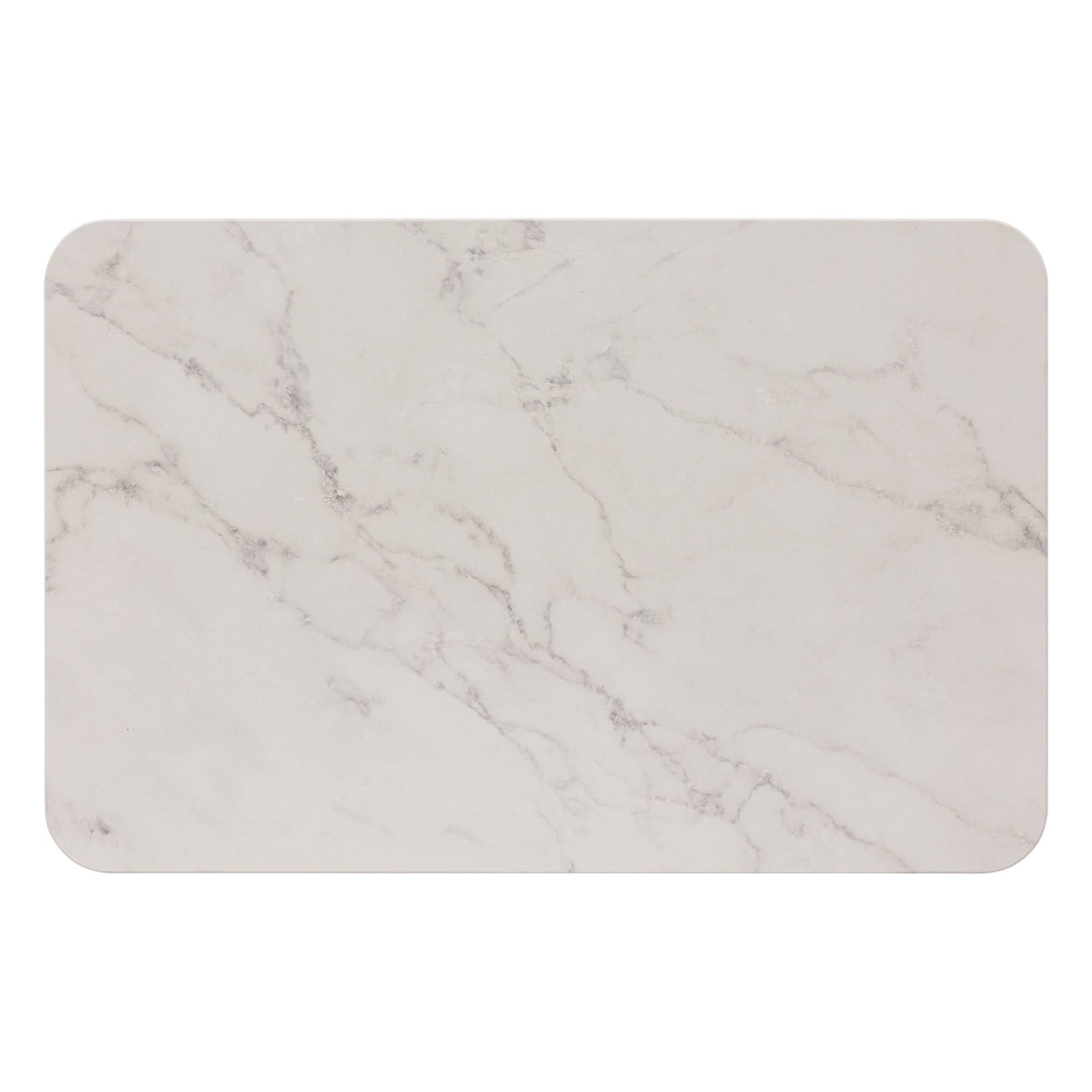 FIVE - Tapete de baño de diatomita blanco 'Léa' 39x60cm