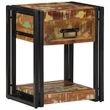 thumbnail of vidaXL Nachttisch 2 pcs Mehrfarbig 40 x 35 x 50 cm Massives Altholz