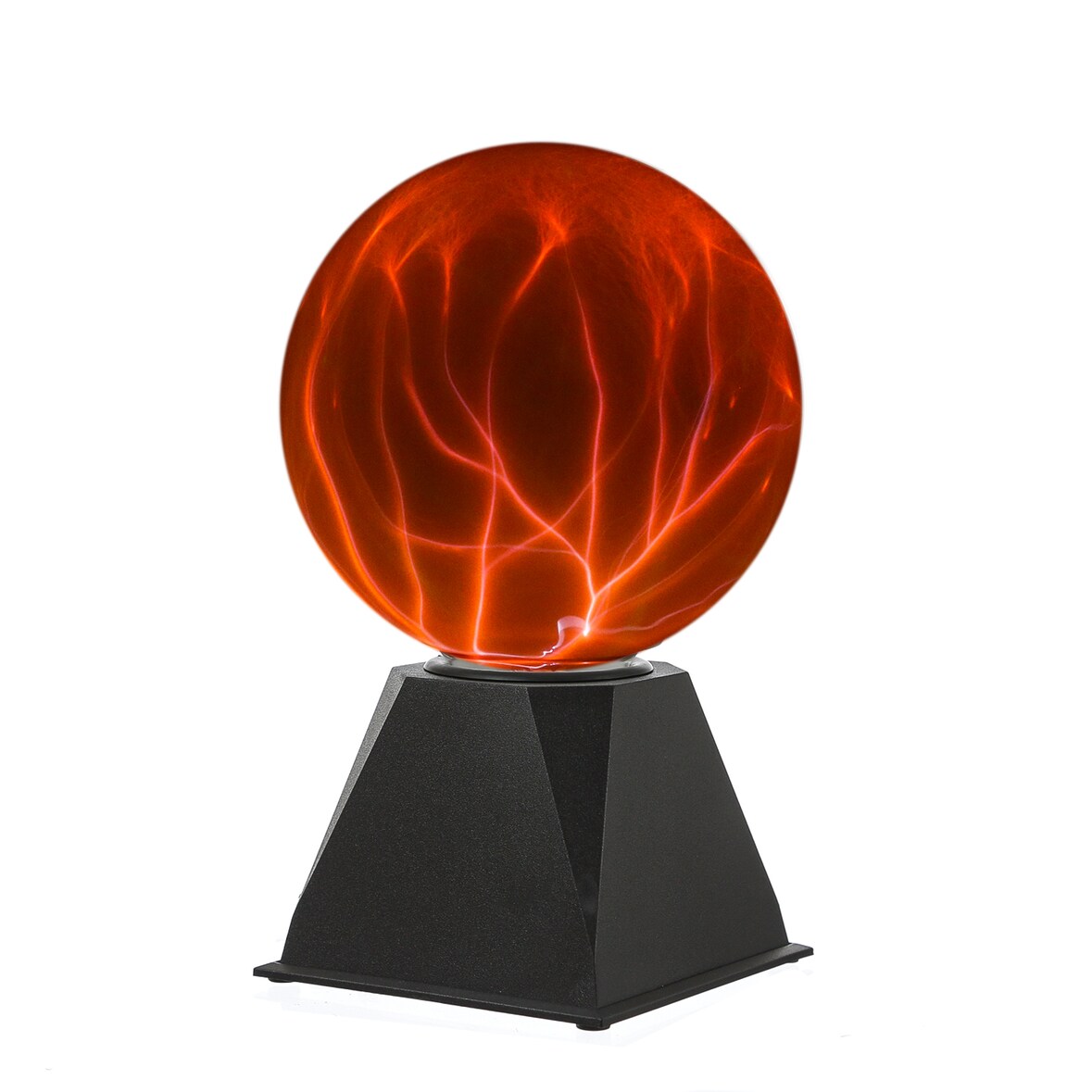 Plasmakugel Plasmaball Retro Lichteffekt Blitzshow Automatik orange