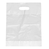 thumbnail of 200 Griffloch-Tragetaschen, HDPE 50 cm x 45 cm x 8 cm weiss