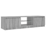 thumbnail of vidaXL TV-Schrank mit LED-Leuchten Grau Sonoma 140x40x36 cm