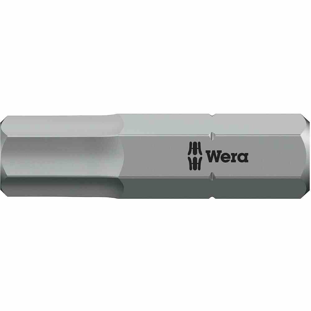 WERA   Schrauberbit Innensechskant, 6mm, 6,4mm(¼)