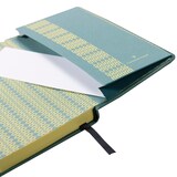 thumbnail of Cuaderno de notas GALGO A6  Cuadrícula 5x5 Verde Oscuro