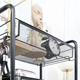 thumbnail of HOMCOM Carrello da Cucina a 3 Livelli con Cesti Removibili e 4 Ruote