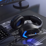 thumbnail of CSL USB Gaming Headset GHS-103 mit Mikrofon Kopfhörer für PC (Win XP/7/8/8.1/10), PS4/4 Pro