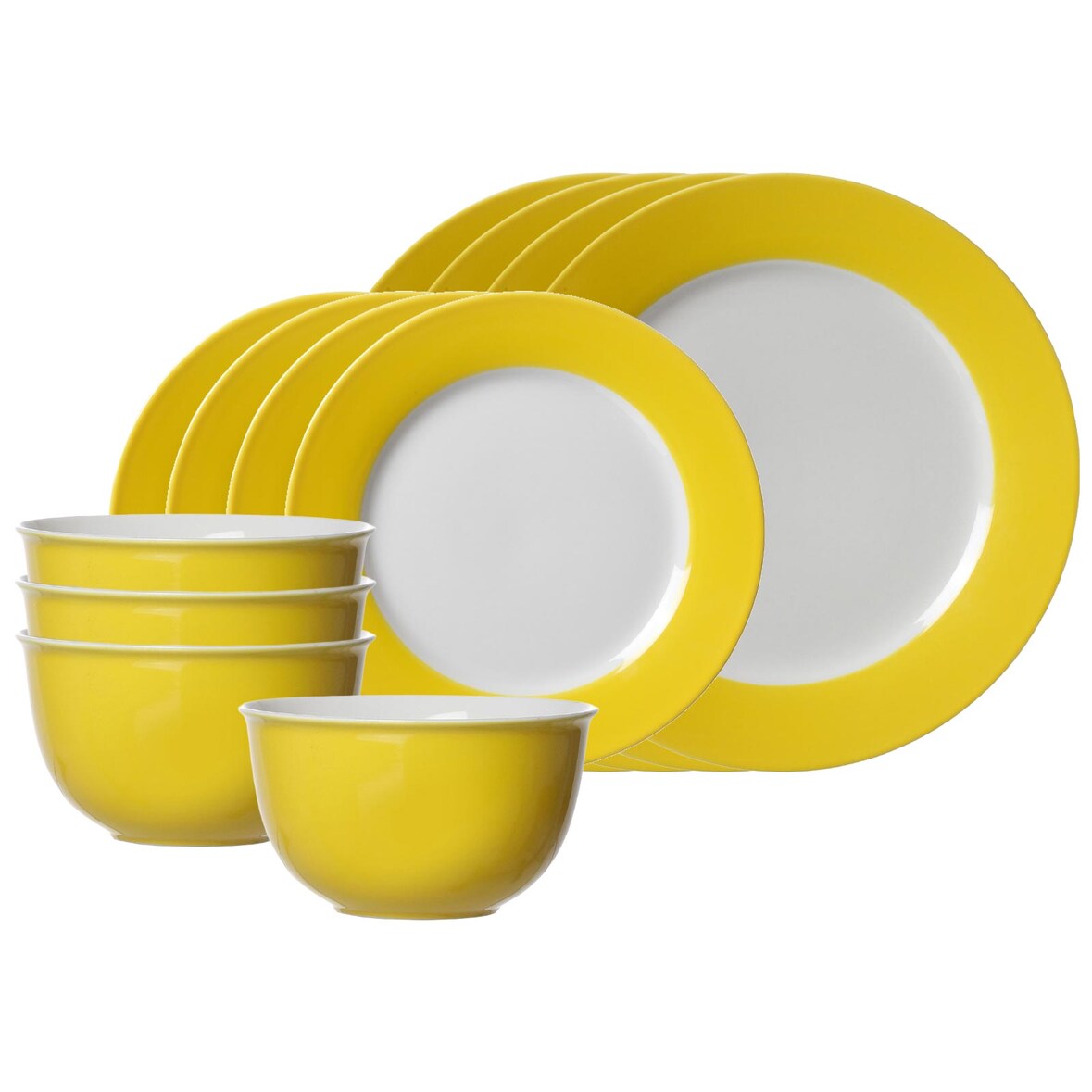 Ritzenhoff & Breker DOPPIO Basic-Set 12-teilig - Gelb