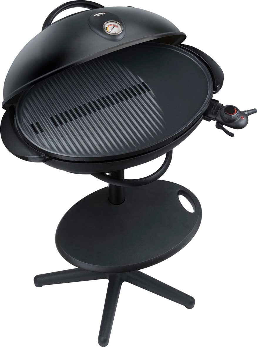 Steba Barbecue-Säulengrill m.Windschutzhaube VG 350 BIG sw/si