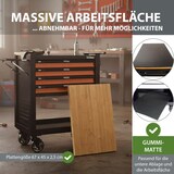 thumbnail of Werkstattwagen Profi Compact bestückt 85 x 68 x 46 cm 4 Schubladen mit148tlg. CV-Werkzeug Ablage