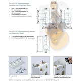 thumbnail of Montageblock-Duo Allmess für Wasserzähler mit DVGW - Ventil