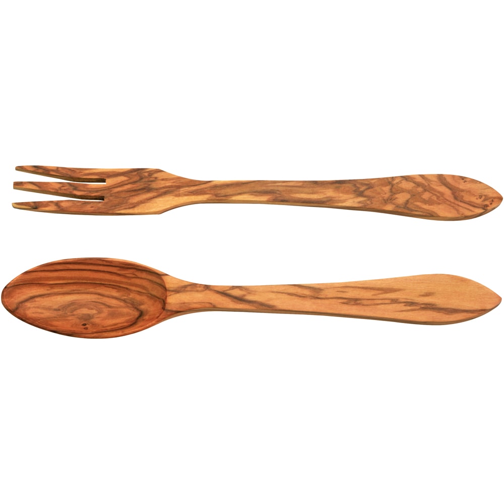 JEAN DUBOST Salatbesteck aus Olivenholz