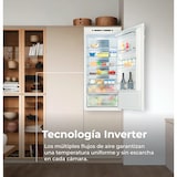 thumbnail of EVVO Frigorífico combi integrable Fi65, 180L  + 64L , cajón Chiller Zone, No Frost, modo ECO y Vacaciones, congelación rápida, silencioso