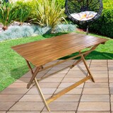 thumbnail of Mesa jardín rectangular acacia 6 comensales Aktive
