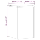 thumbnail of Helloshop26 - Pflanzenständer Blumenmöbel 2er-Set Holzwerkstoff braun 02_0045311