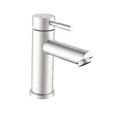 thumbnail of Miscelatore lavabo in acciaio inox satinato tondo