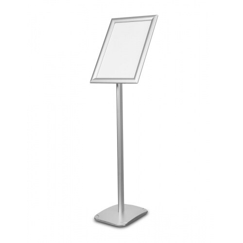 Infoständer »Menü Board Standard« DIN A3, Aluminium silber