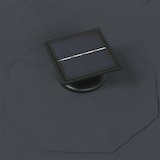 thumbnail of vidaXL Wandparasol met LED's en metalen paal 300 cm antracietkleurig
