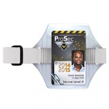 thumbnail of Brassard porte-badge - blanc (lot de 10)