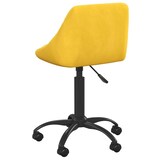 thumbnail of Chaise de salle à manger Jaune moutarde Velours Modèle Brillante