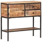 thumbnail of vidaXL Sideboard 85x30x80 cm Raues Mangoholz