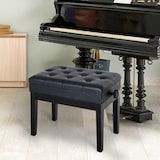 thumbnail of Banco de Piano Taburete Piano con Espacio de Almacenamiento Altura Regulable