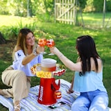 thumbnail of Kit Completo Sprizzer Rosso in Plastica con Macchina, 12 Bicchieri, Sacca, 6 Vaschette Aperibox e Tappetino – SPRIZZER