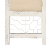 thumbnail of vidaXL 5-tlg. Raumteiler Creme 175x165 cm Stoff