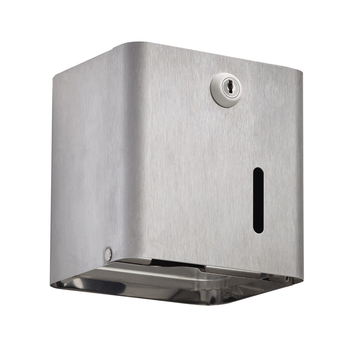 ROSSIGNOL Distributeur de papier WC en inox brossé 2paquets - 1rouleau AXOS