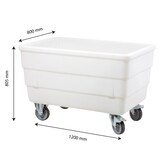 thumbnail of GILAC Bac grand volume double-paroi - chape inox - 310 L - Blanc G156921
