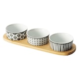 thumbnail of Secret de Gourmet - Conjunto de snacks Bohemia, 4 peças, bambu