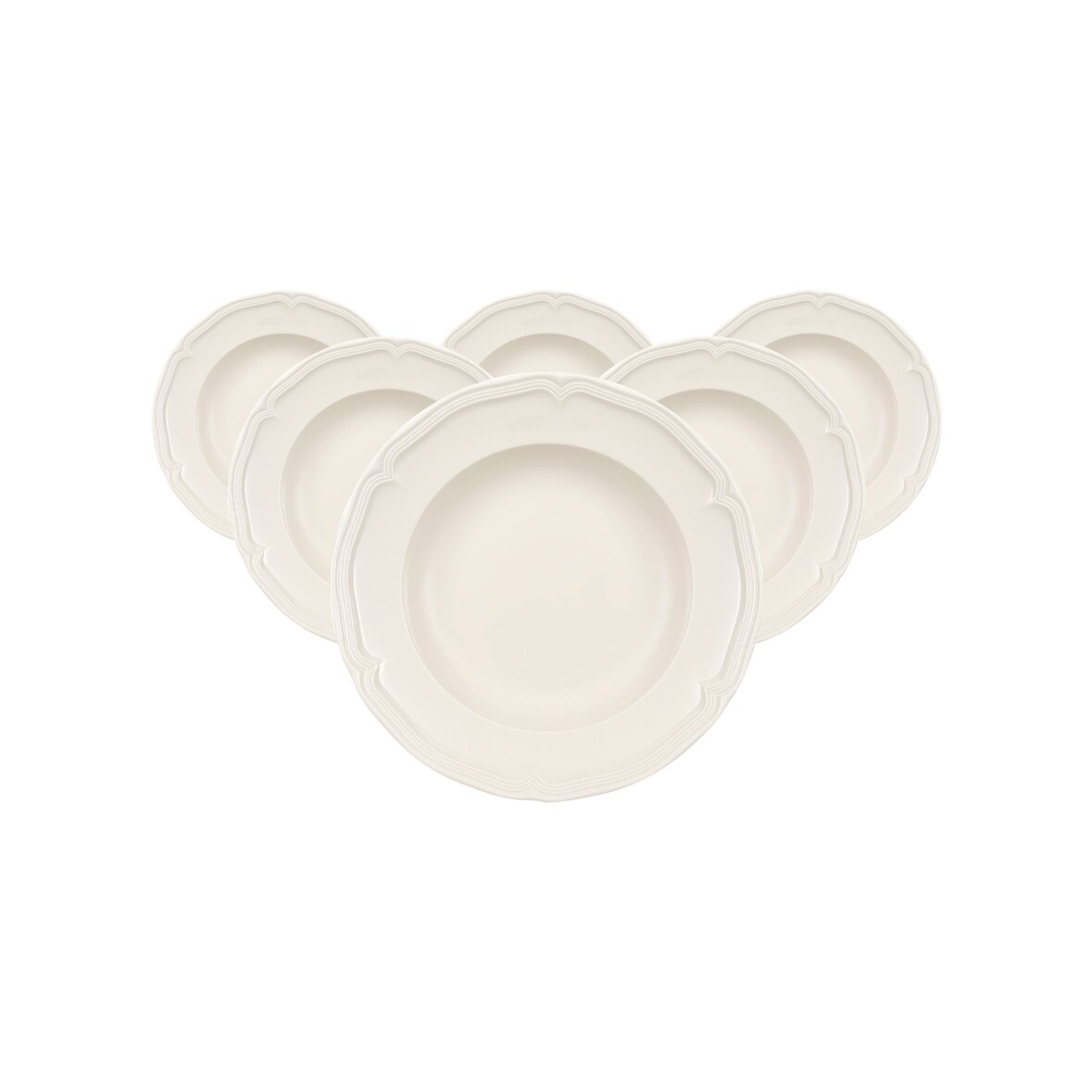 Villeroy & Boch Manoir Suppenteller ø 22,8 cm 6er Set