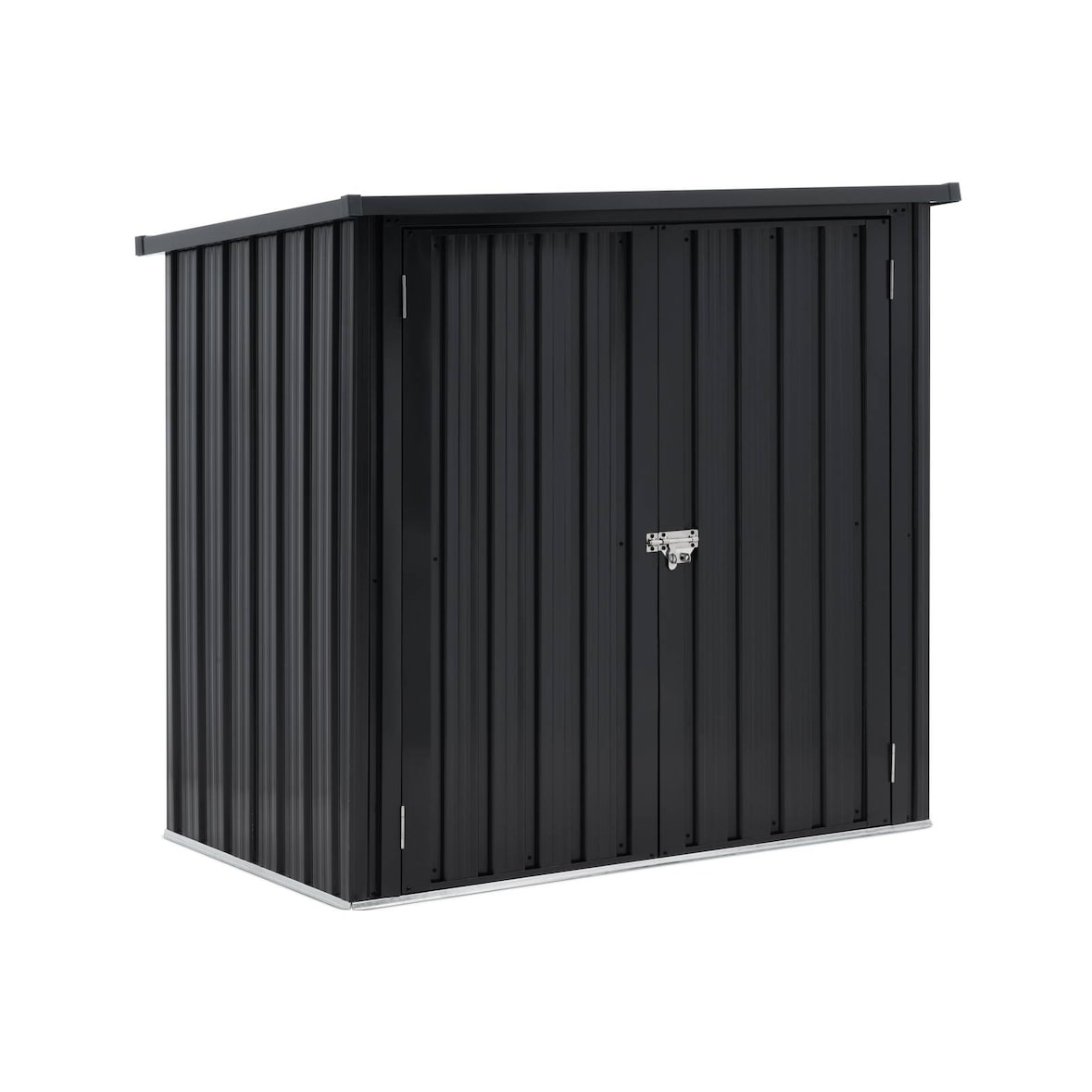 Uniprodo - Uniprodo Uni-SHED-01 Abri de Jardin en métal avec Toit en Pente 142 x 87 x 134 cm Abri de Jardin en métal