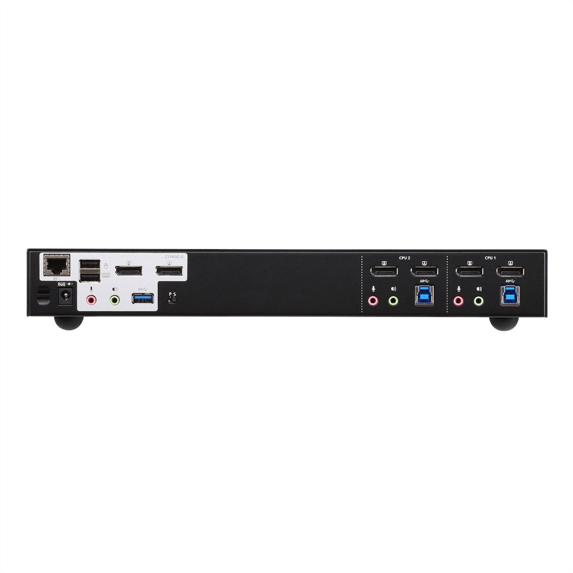 ATEN CS1942DP KVMP-Switch 2-fach, DisplayPort für 2 Displays 4K, USB 3.0, Audio