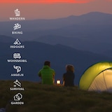 thumbnail of EVOCAMP 6x Propan Butan Gaskartusche 190g Stechgaskartusche für Gaskocher Gasbrenner mit Sicherheitsventil Typ 200 EN 417