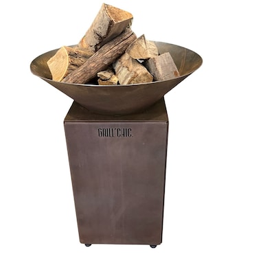 Ciotola da fuoco Corten Auvergnat Normale Rotonda 62 Ciotola Singola