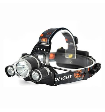 Linterna frontal recargable de cabeza OUTDOOR 10000LM 3x XM-L XML T6 Headlamp