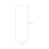 thumbnail of Panel decorativo de PVC efecto lama de madera, juego de 10 piezas, 120x30 cm, revestimiento de pared nogal