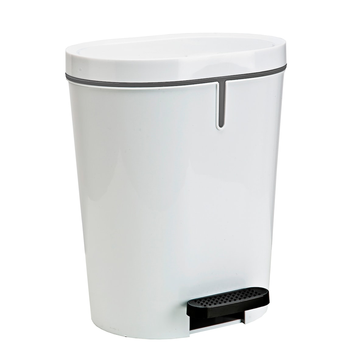 Cubo con pedal Pedalbin Oval 25 litros. Color Blanco