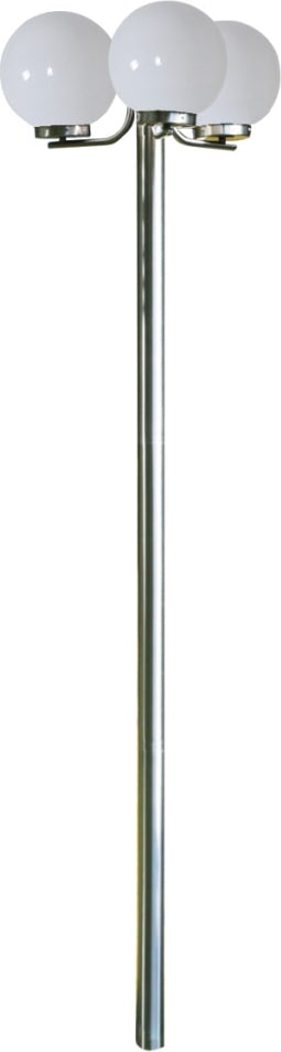 Helloshop26 - Dreifache Kugel-Stehleuchte 220 cm dekorative Leuchte