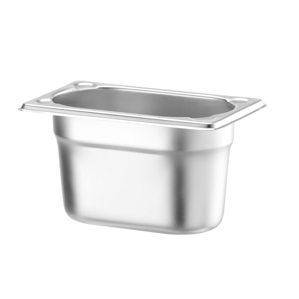 Contenedor GN Hendi Kitchen Line GN1/9 de 1 litro fabricado en acero inoxidable