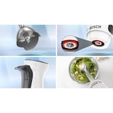 thumbnail of Bosch MSM4W210 Serie 4, Frullatore a immersione, ErgoMaster, Bicchiere graduato, Impugnatura ergonomica, Facile pulizia, 600 W, Bianco,
